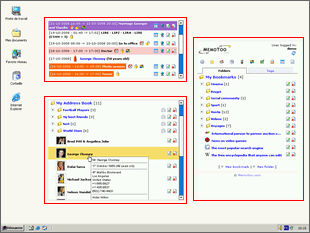 Memotoo on Windows desktop